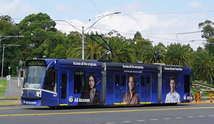 Yarra Trams Combino 3537 Channel 10 All Access C3223